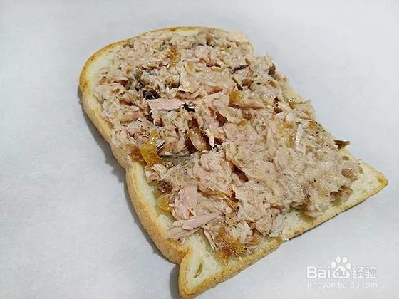 虾酱鱼蛋三明治的做法