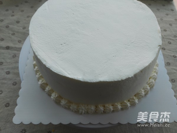 巧克力半淋面生日蛋糕