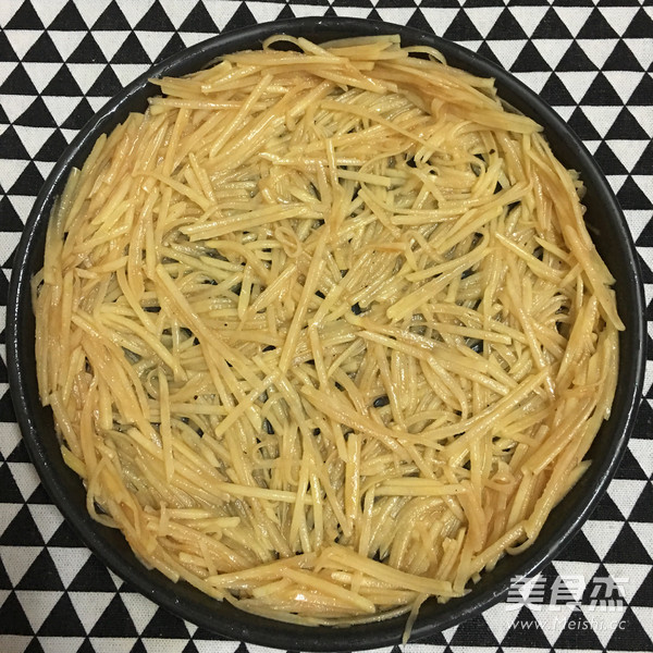 土豆丝培根披萨