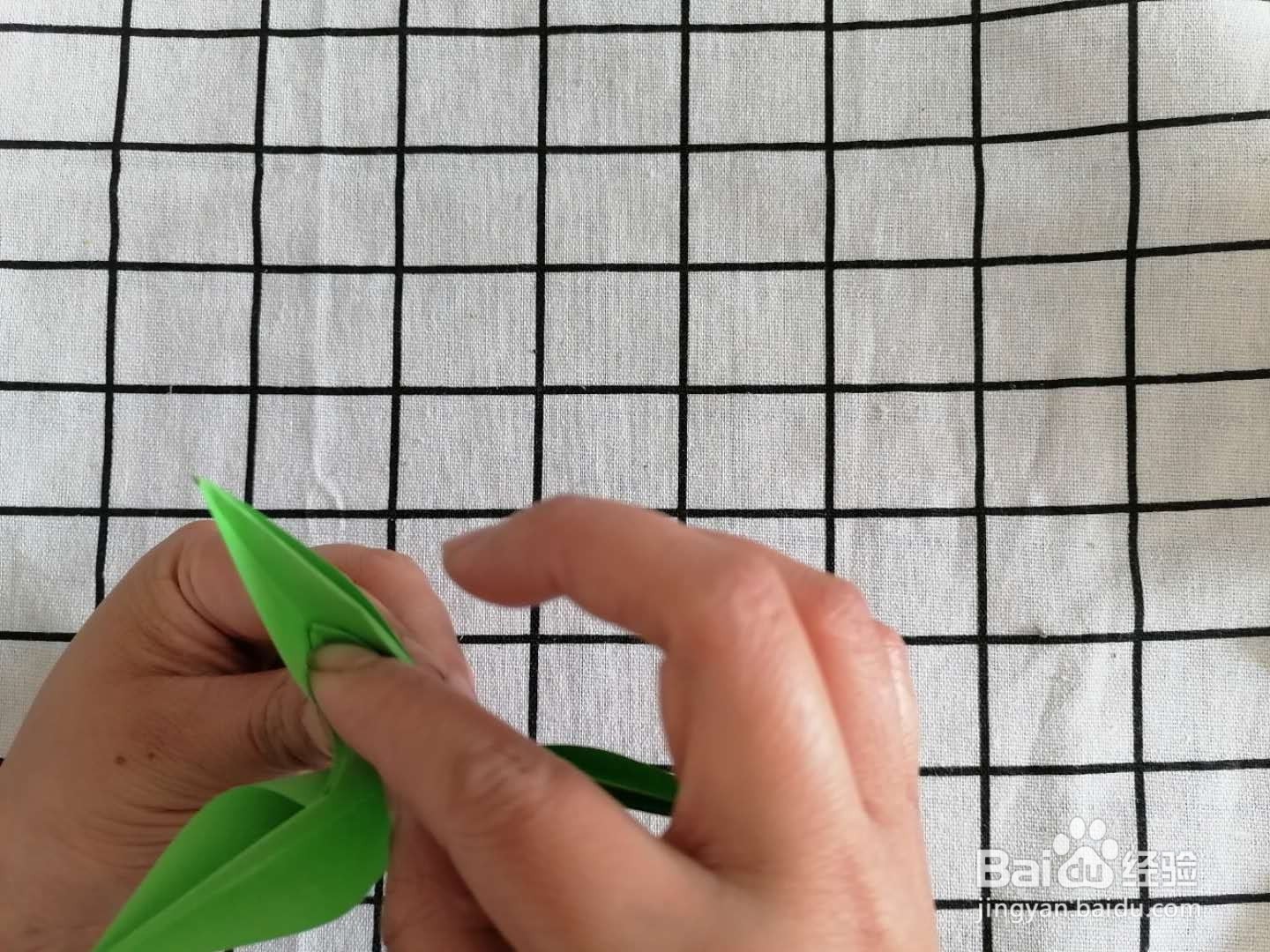 幸运四叶草折纸手工