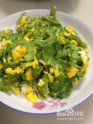 正宗苦瓜炒鸡蛋