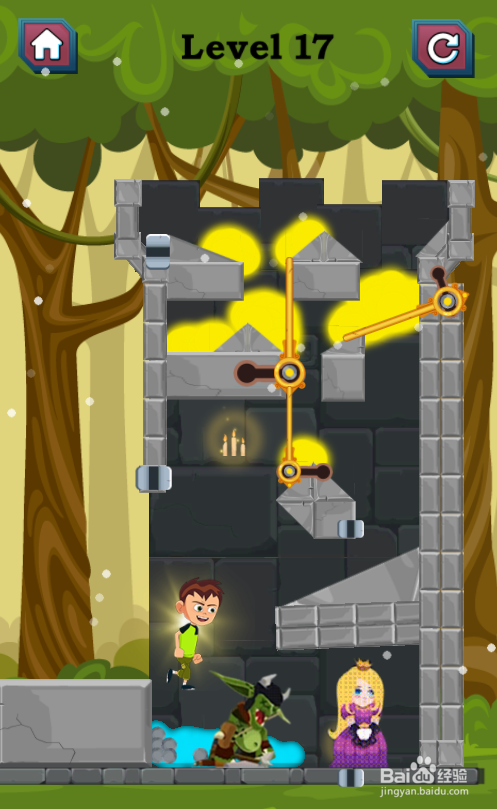 Super Hero Ben10的Level 17如何通关