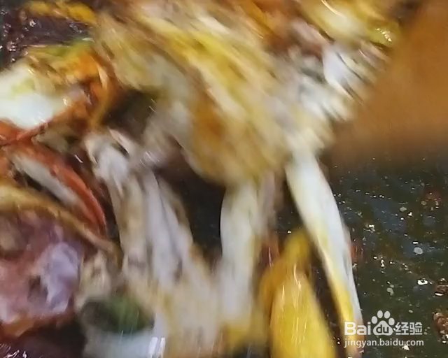 吃光光的梭子蟹