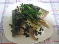 豆豉蒸鲩鱼头