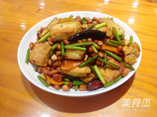 百年历史、坊间名菜--宫爆豆腐