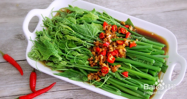 耗油佛手瓜苗做法