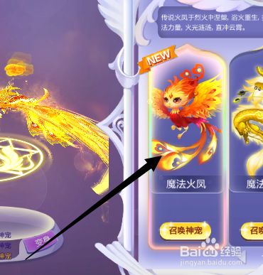 炫舞魔法凤凰怎么加属性