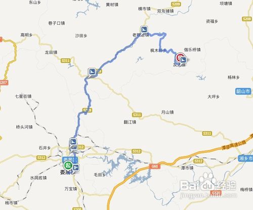 宁乡灰汤温泉自驾线路、公交线路