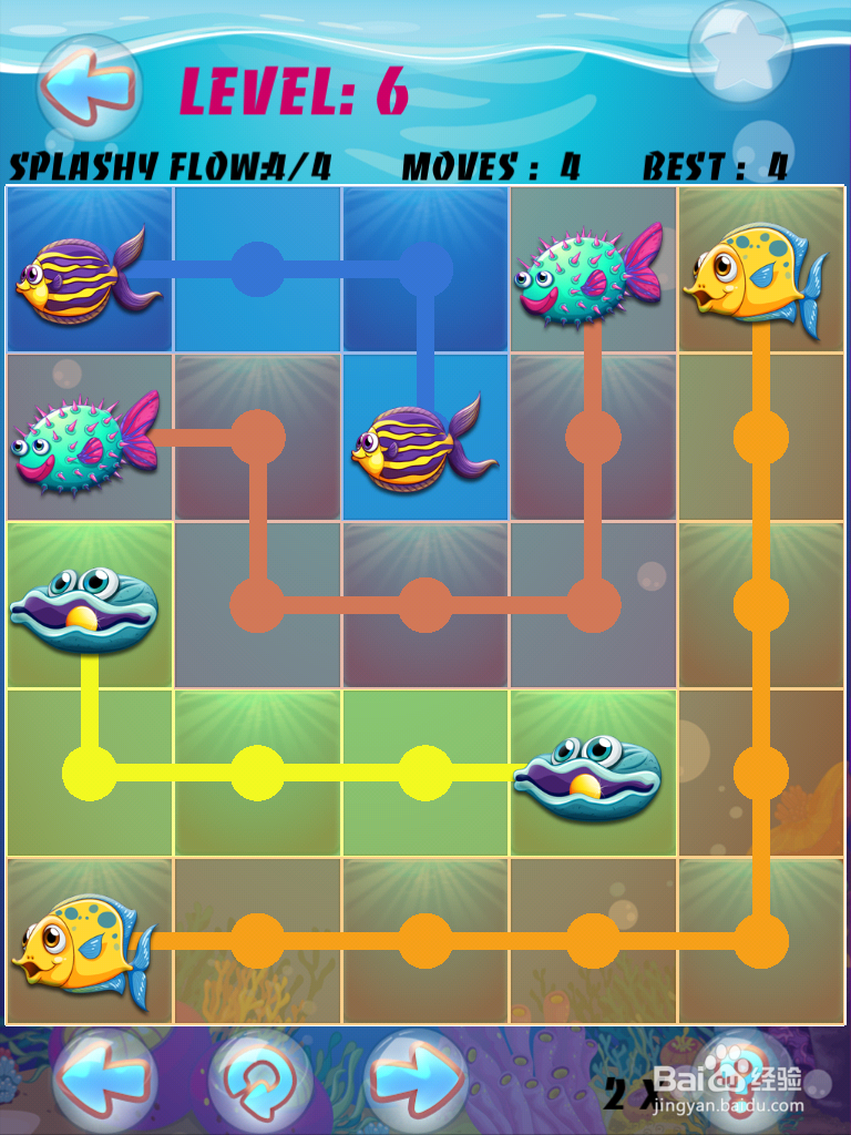 a splashy water safari fish flow游戏攻略1-30