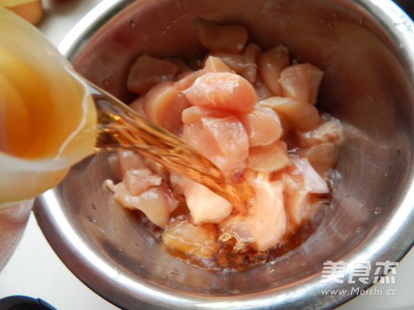 时蔬鸡肉串的做法