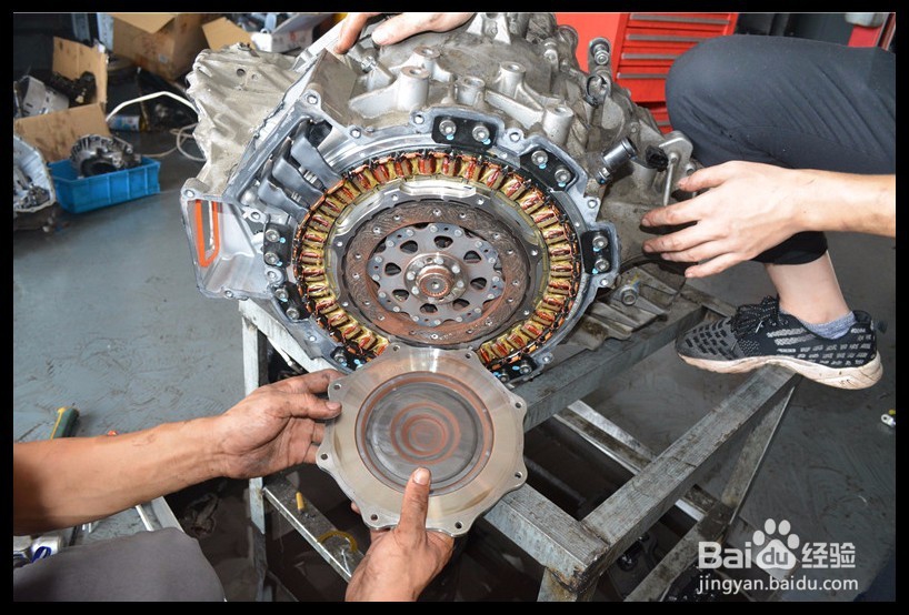 荣威 550 混动 变速箱 阀体 故障 维修 案例