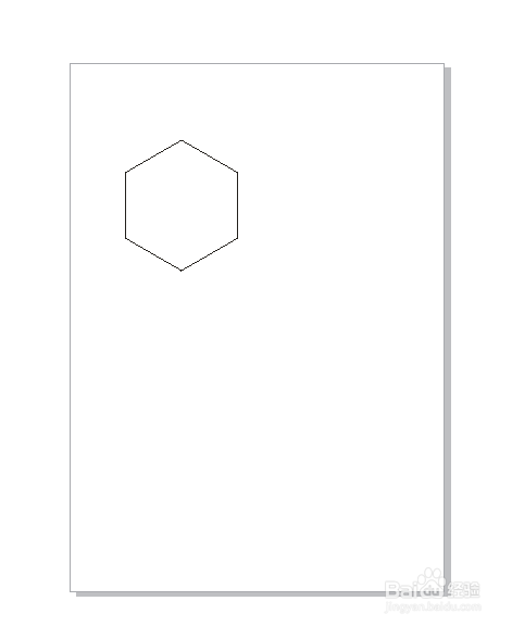 CDR六边形底纹制作