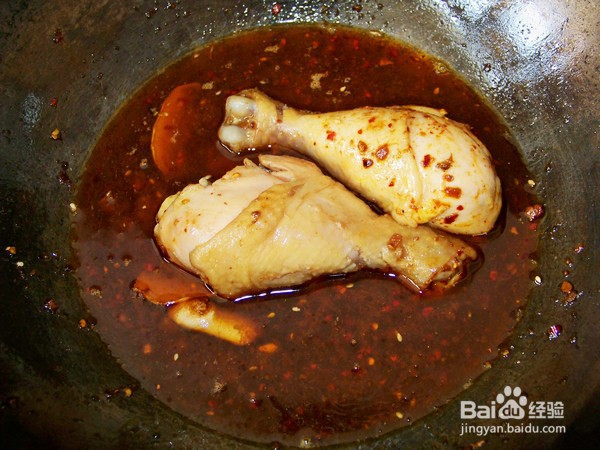 鲜烹鸡腿的做法