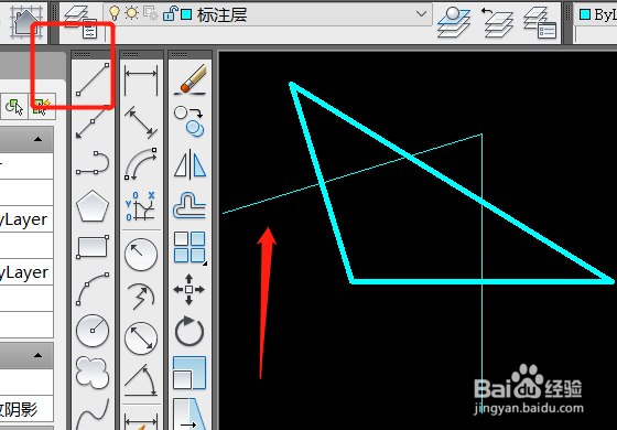 cad钝角三角形的外接圆怎么画