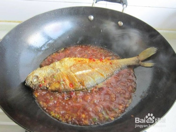 酱烧黄花鱼的制作方法