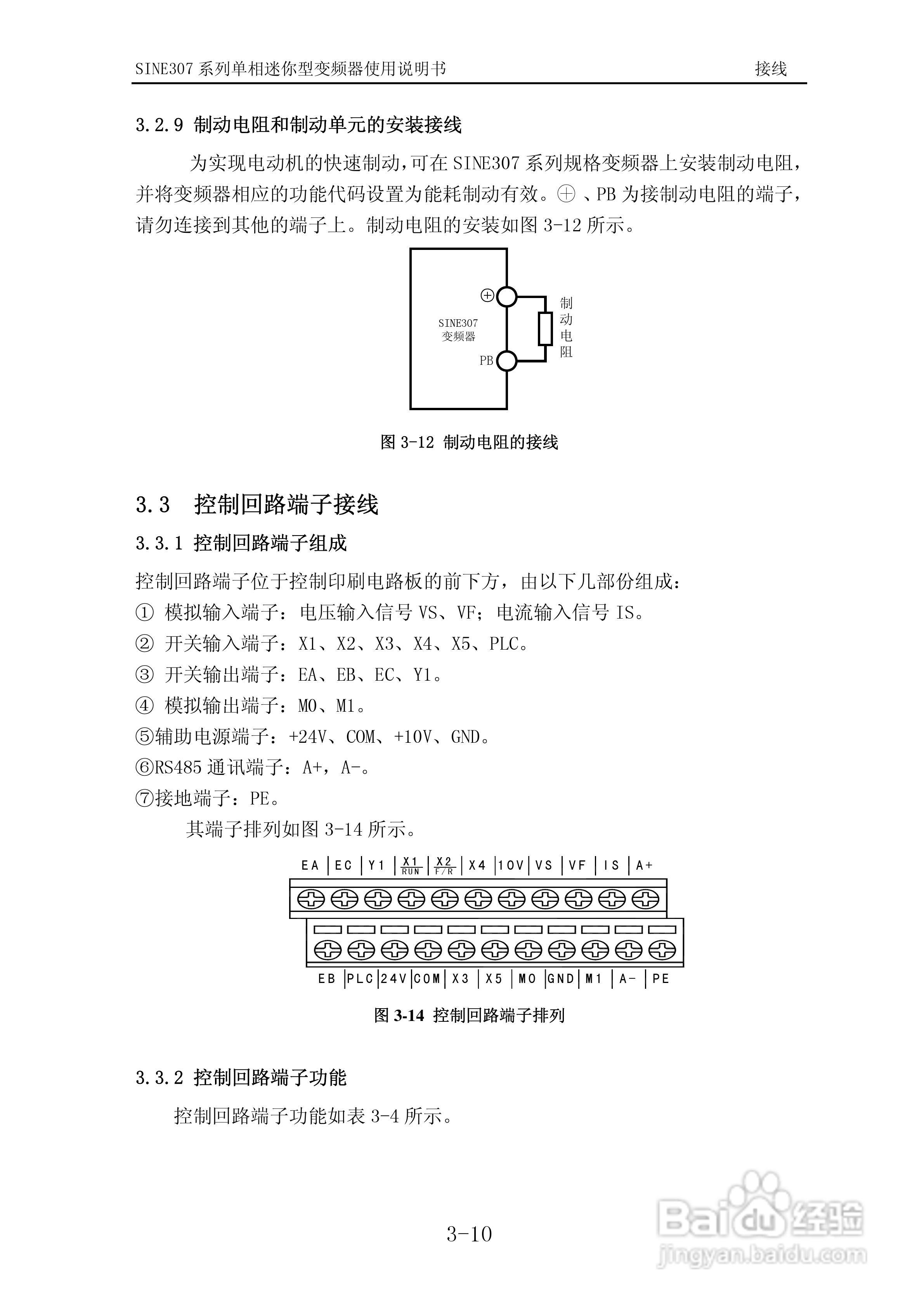 正弦(SINEE)SINE307-0R7变频器说明书:[5]