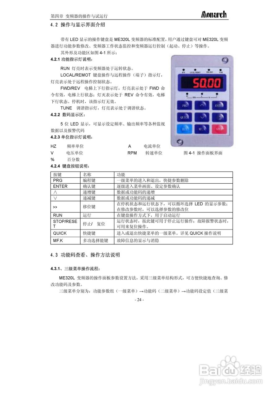汇川ME320L-4045电梯专用变频器用户手册:[3]