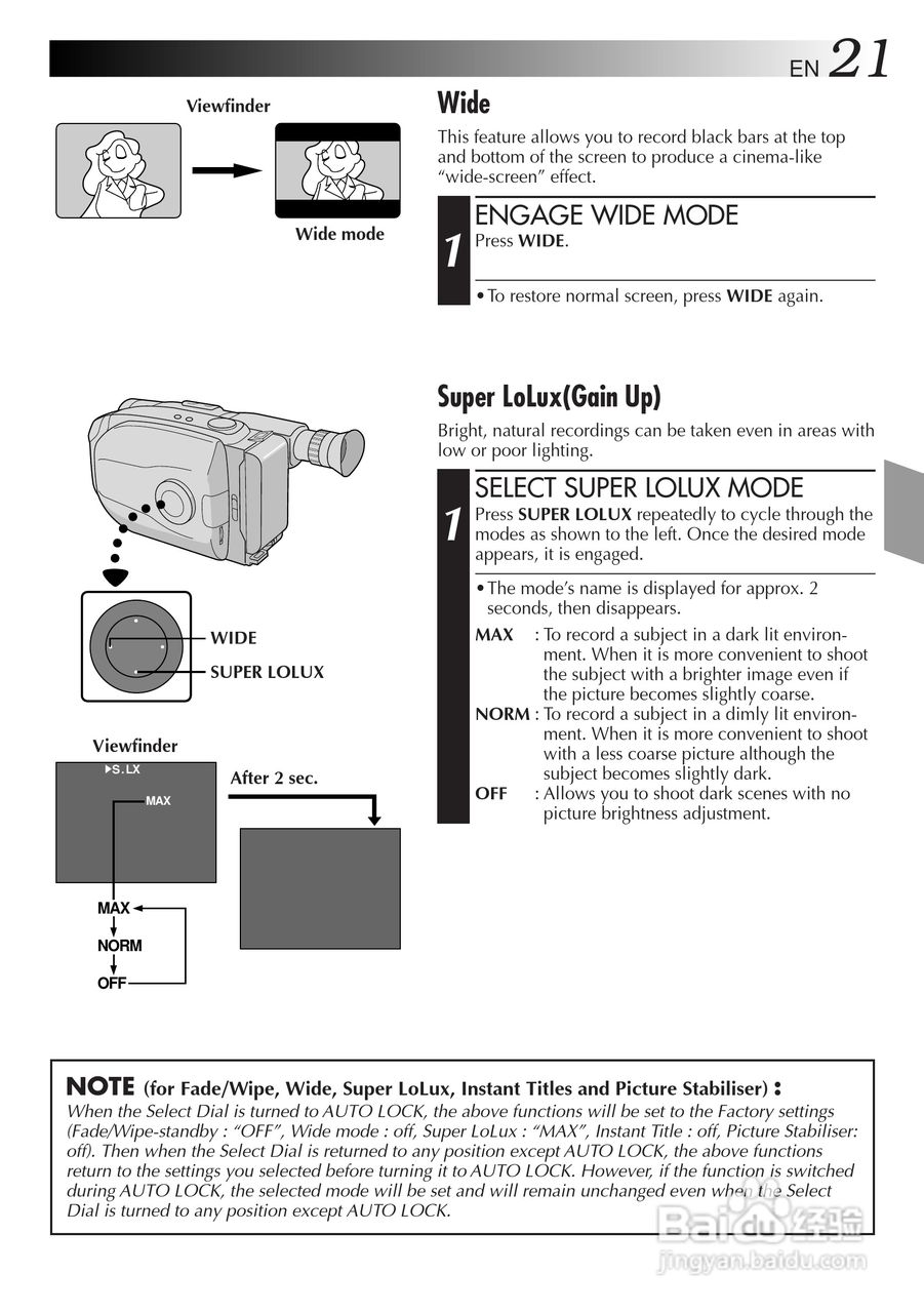 胜利JVC GR-AX680数码摄像机使用说明书:[3]
