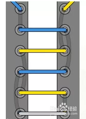 鞋带系法大全简单图解