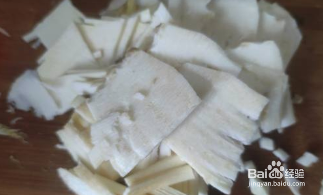 炒肉春笋的做法