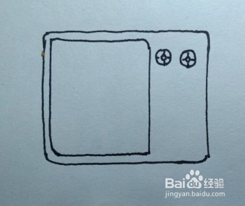 简笔画：电视机