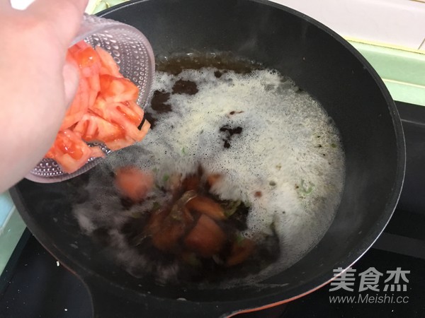 西红柿鸡蛋疙瘩汤