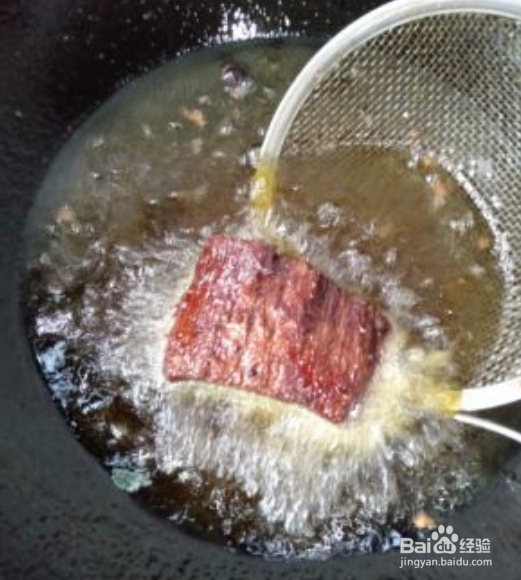 卤牛肉的制作方法