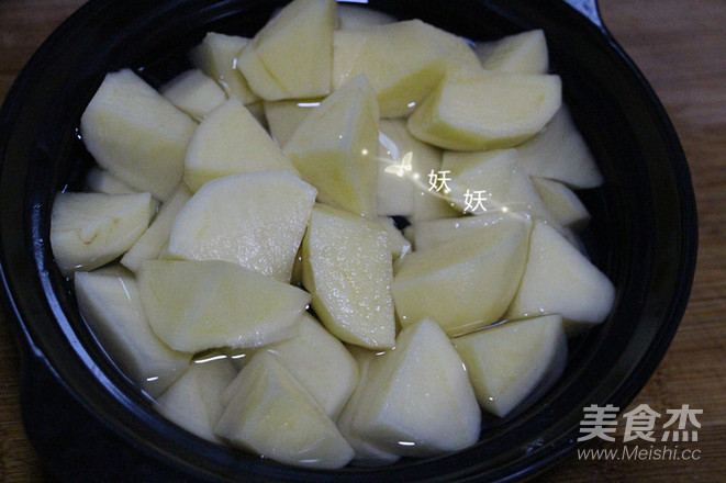 土豆烧鲍鱼的做法