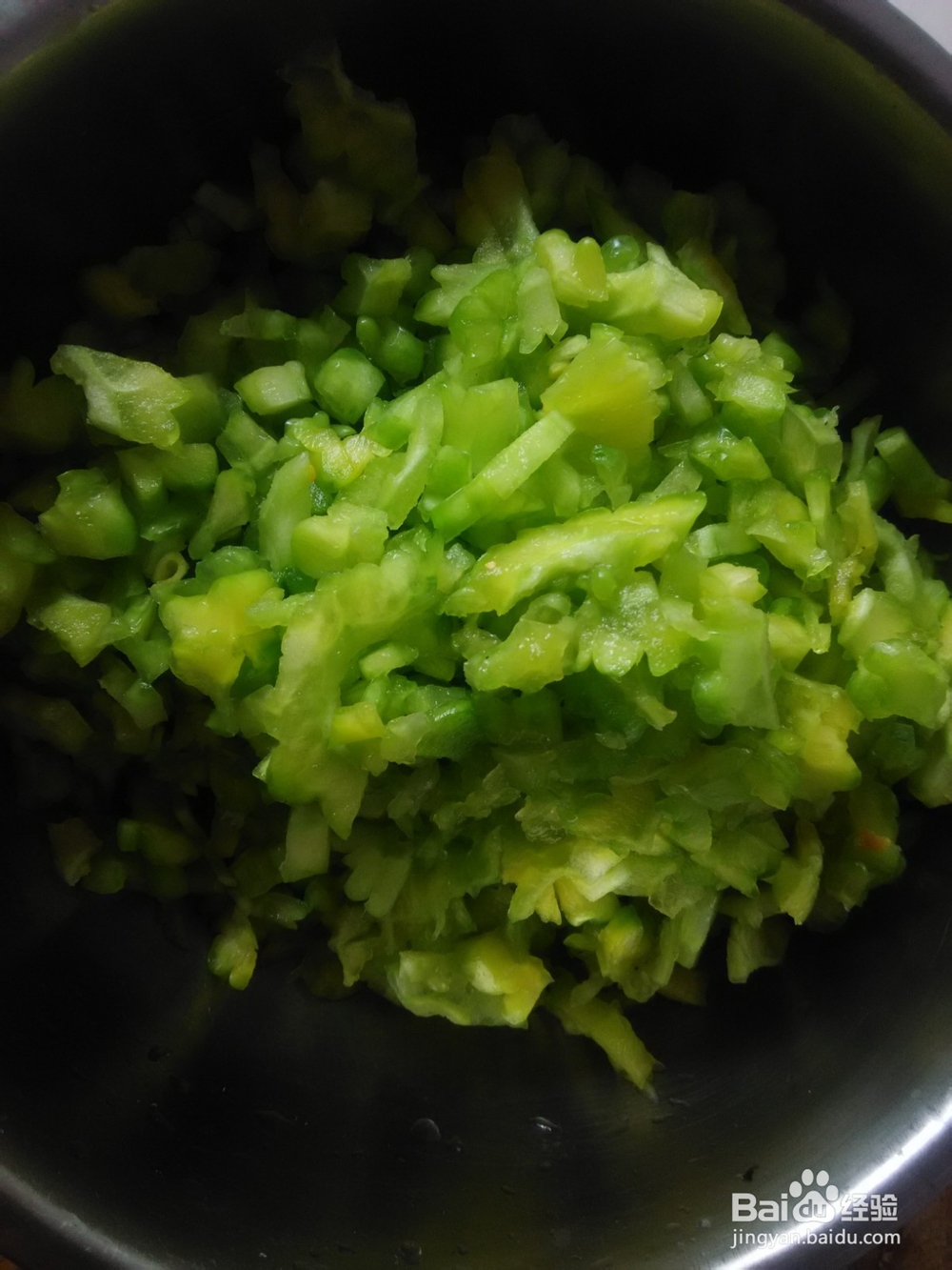 苦瓜碎炒鸡蛋