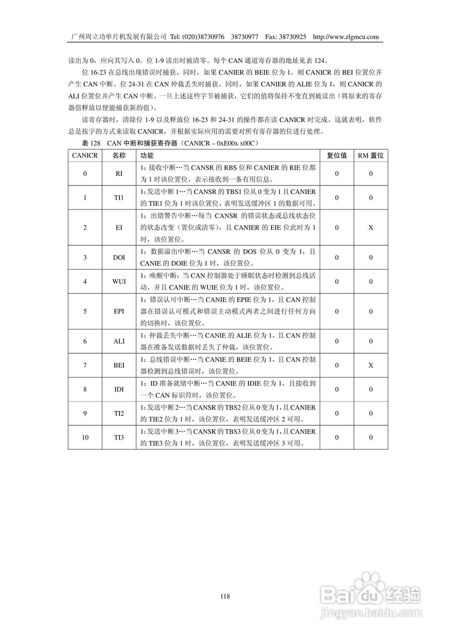 周立功LPC2119微控制器使用说明书:[12]