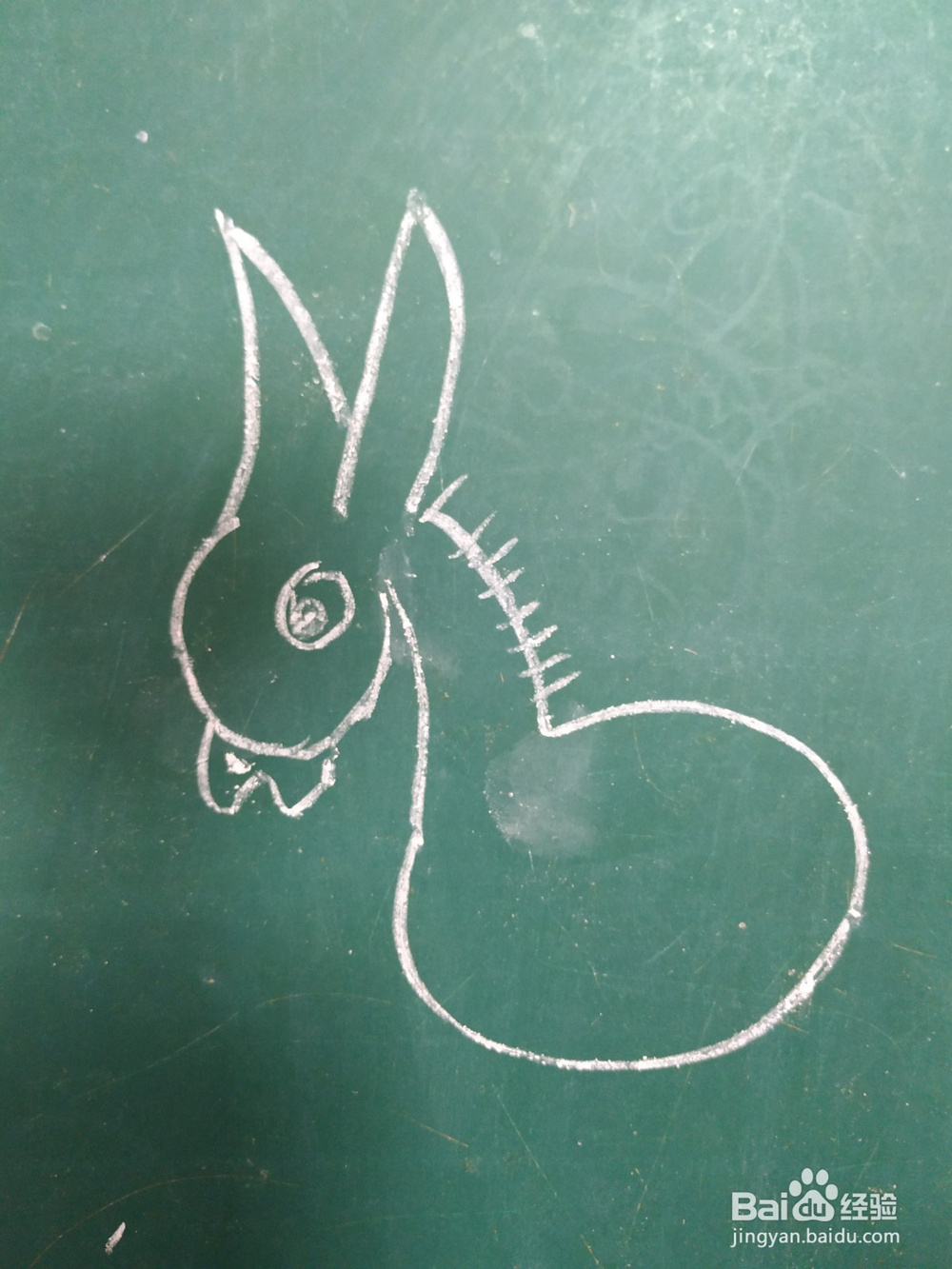 怎样画儿童简笔画可爱小毛驴