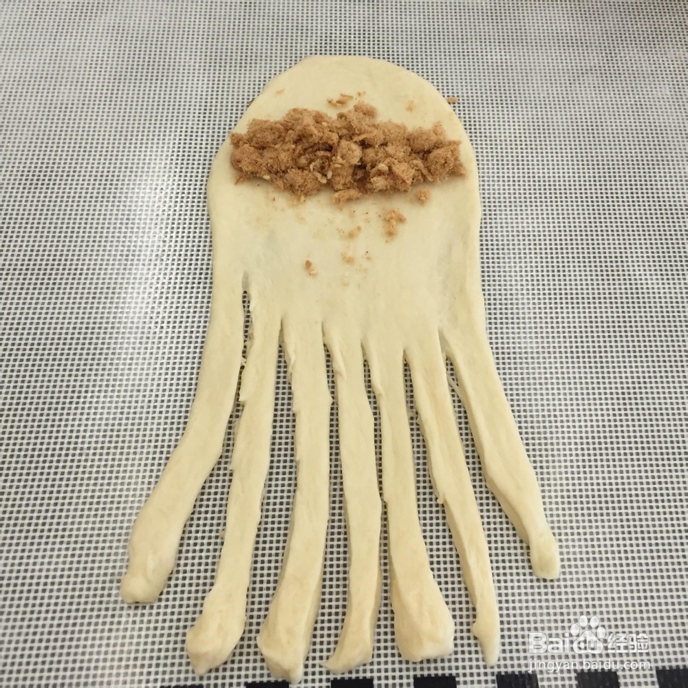 老厨师教你做肉松毛毛虫面包