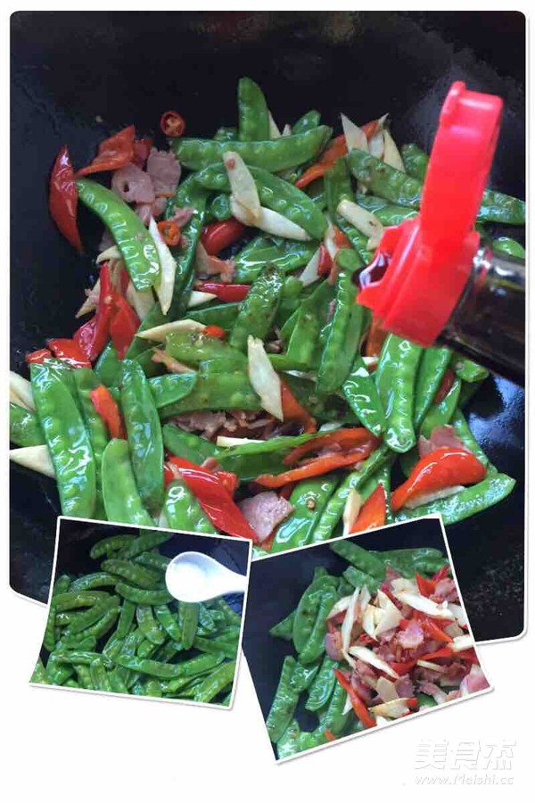 炒荷兰豆的做法