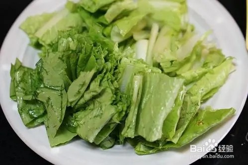 小白菜炒滑子菇