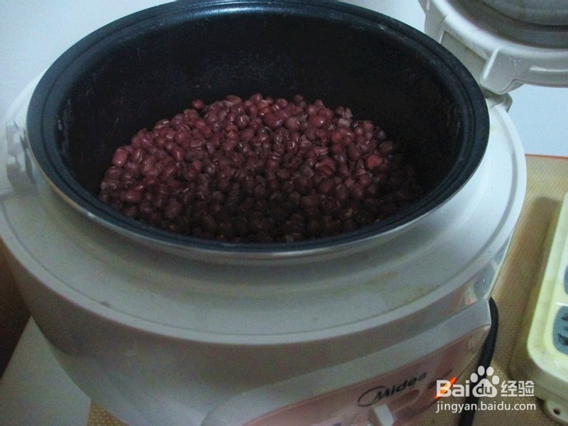 糗豆馅的简易方法