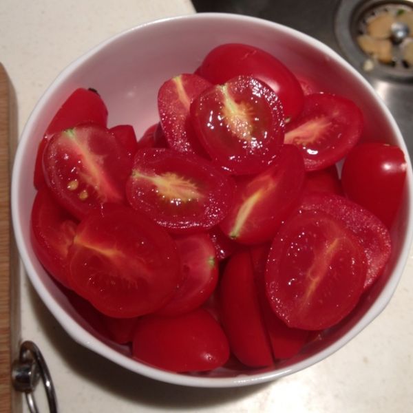 蕃茄鸡蛋香菇面