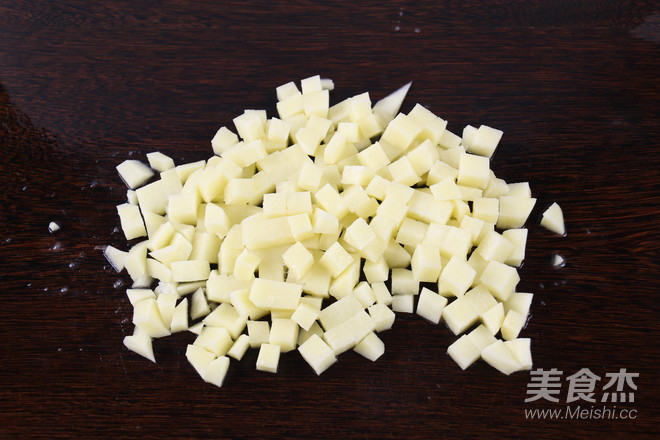 薯仔沙拉口袋面包