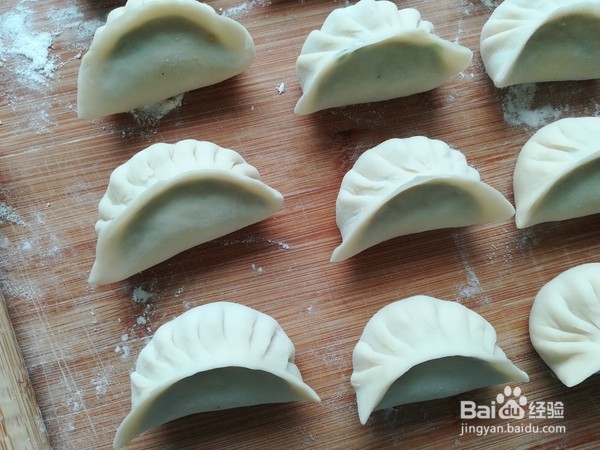 槐花蒸饺的做法