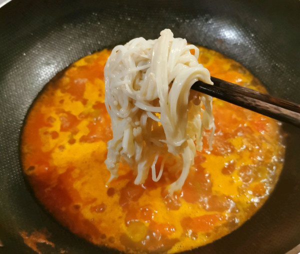 金针菇番茄浓汤