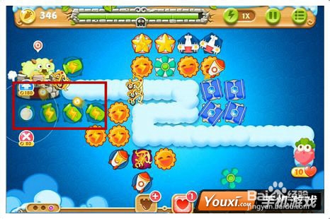 保卫萝卜2第60关攻略