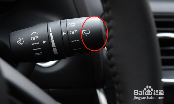 马自达汽车CX-4雨刮器怎么调节