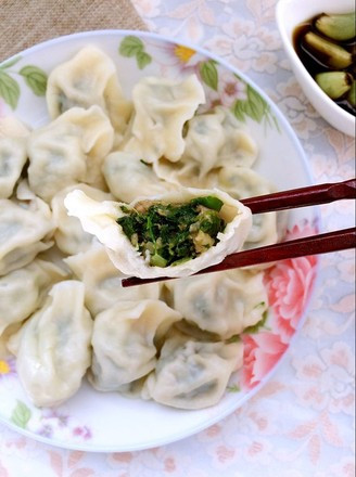 荠菜水饺的做法