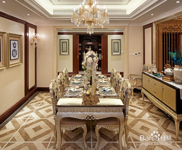 法式样板房软装设计案例要素