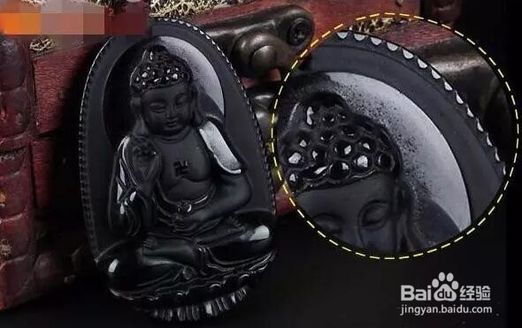 撕破黑玻璃伪装，图文对比鉴别黑曜石本命佛
