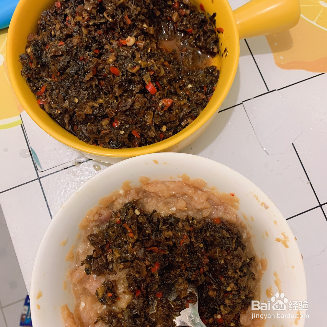 梅菜干猪肉包的做法