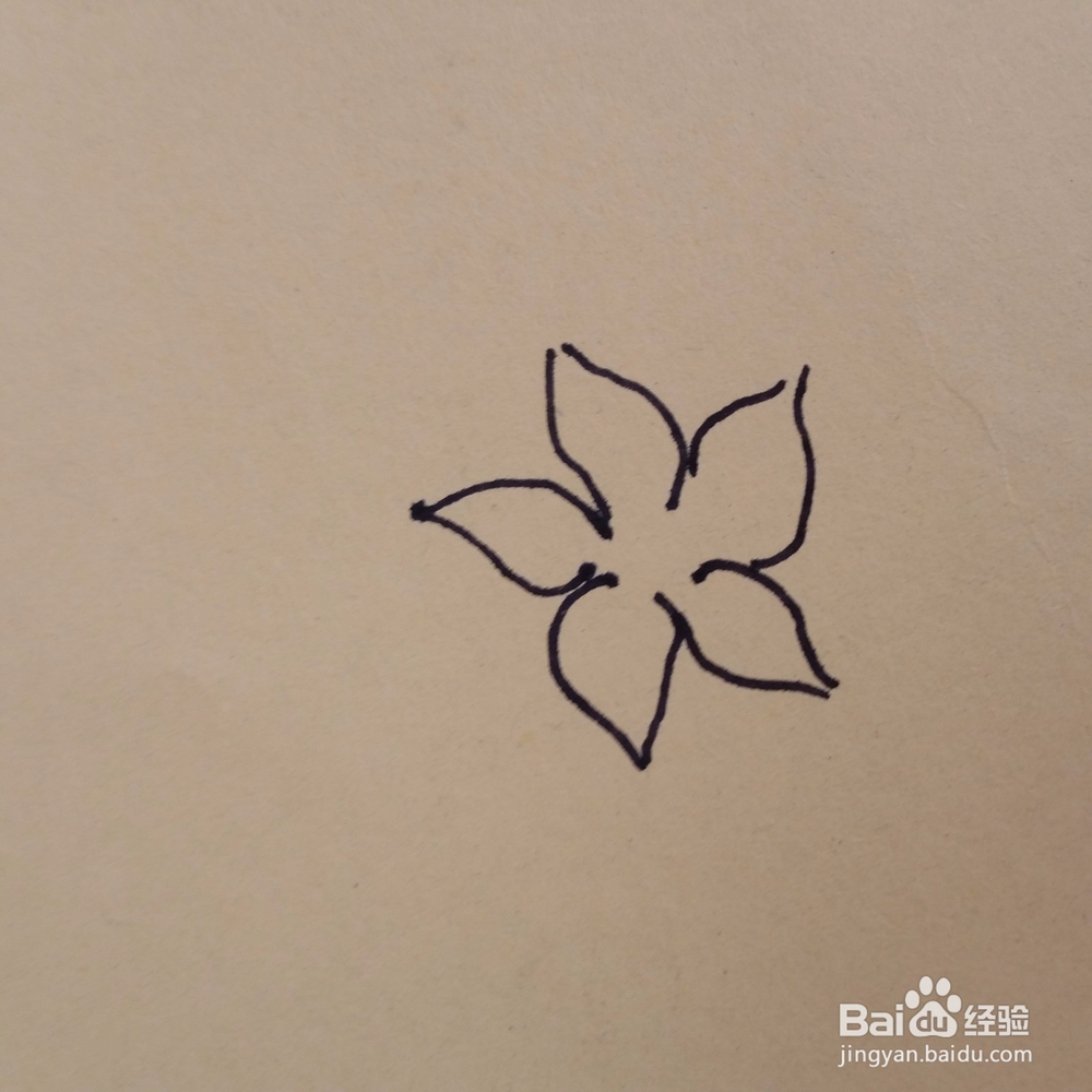 桔梗儿童手工简笔画教程