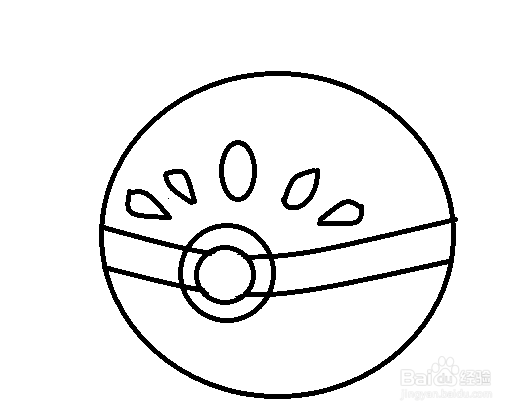 口袋妖怪道具友谊球怎么画
