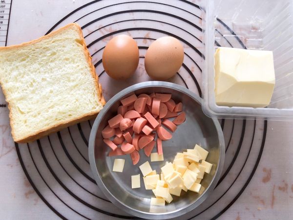 芝士糖心蛋吐司