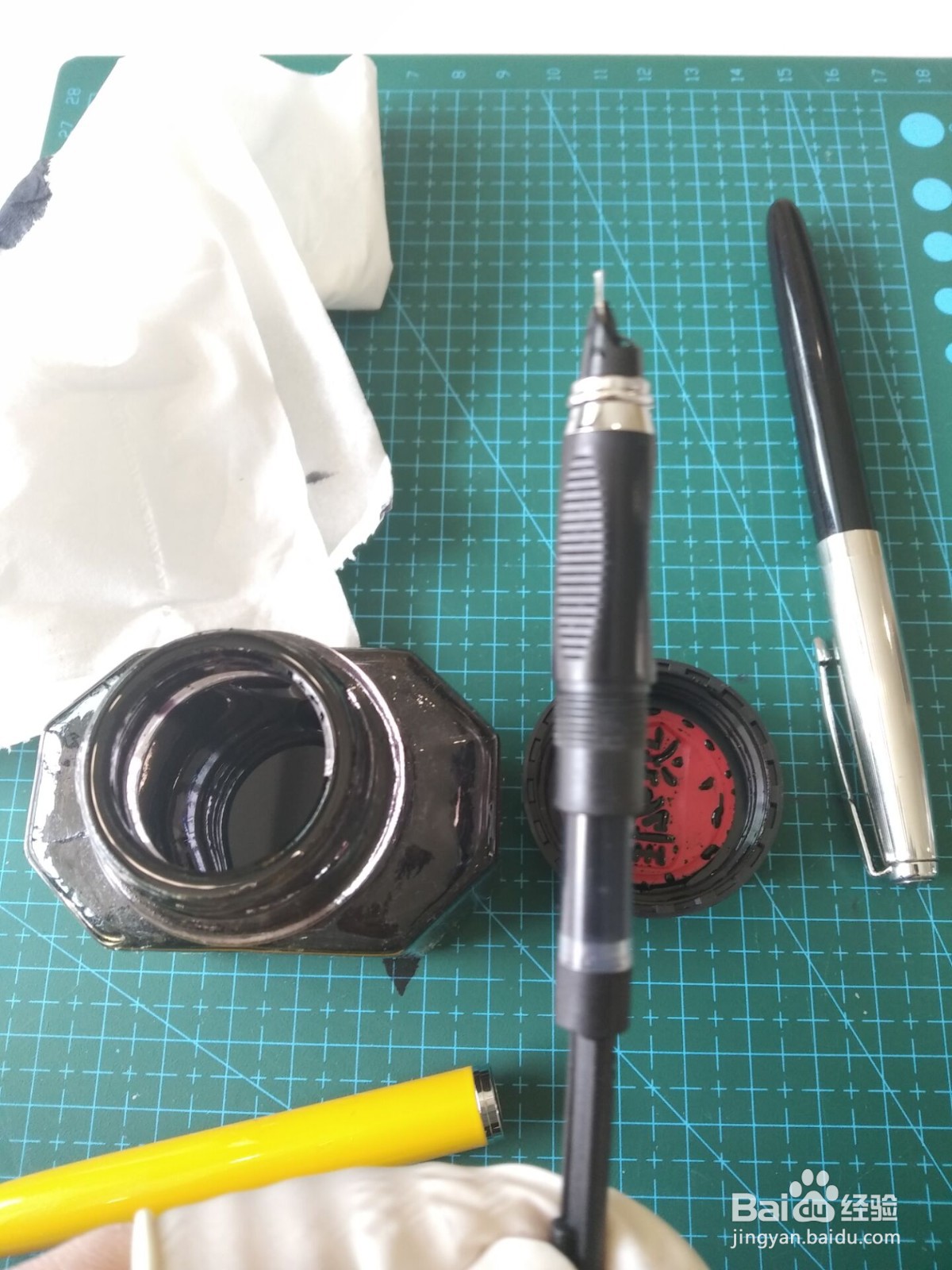 如何给吸墨钢笔完美的吸墨?