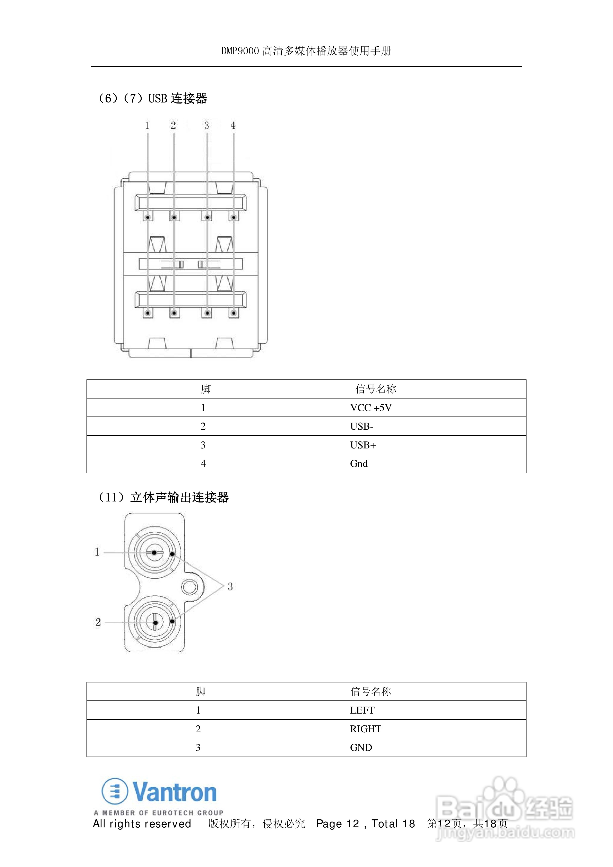 DMP9000 高清多媒体播放器使用手册